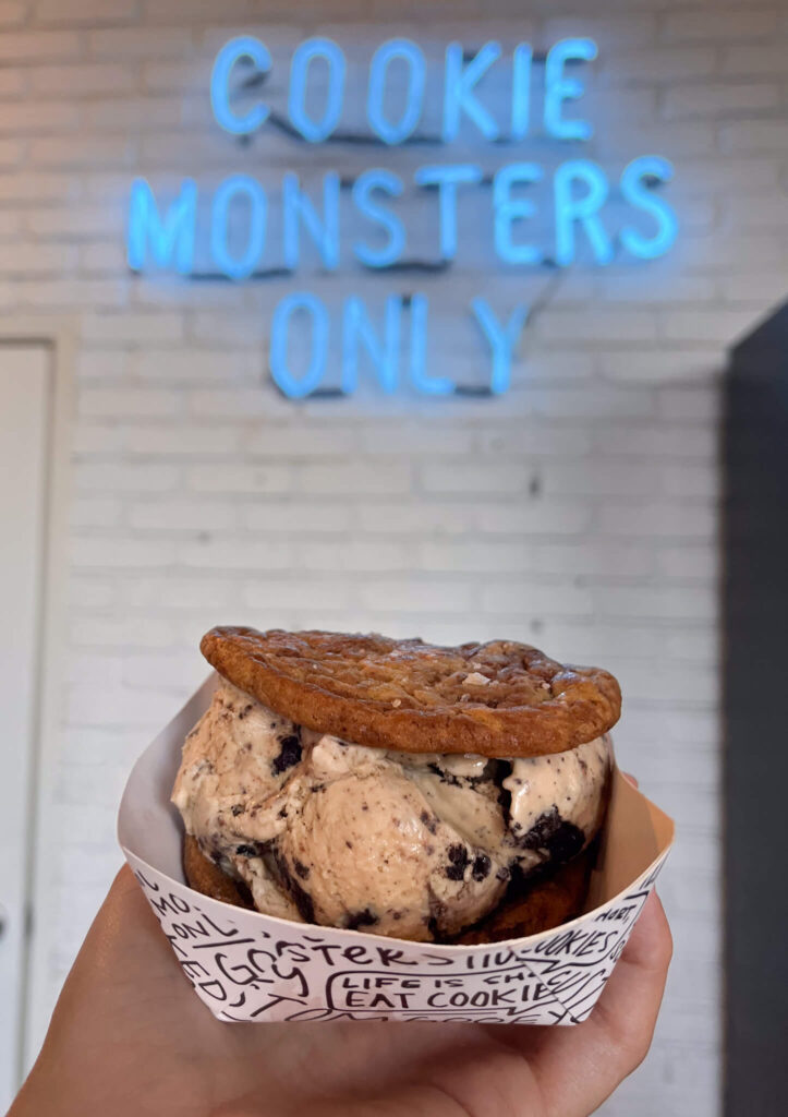 The Baked Bear Ice Cream Sandwiches in San Diego