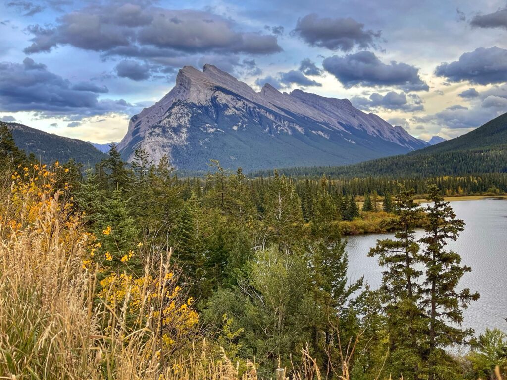 Mount Rundel in Banff National Park 