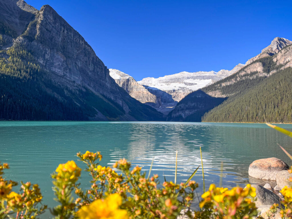 Lake Louise from the Lakeshore Trail 