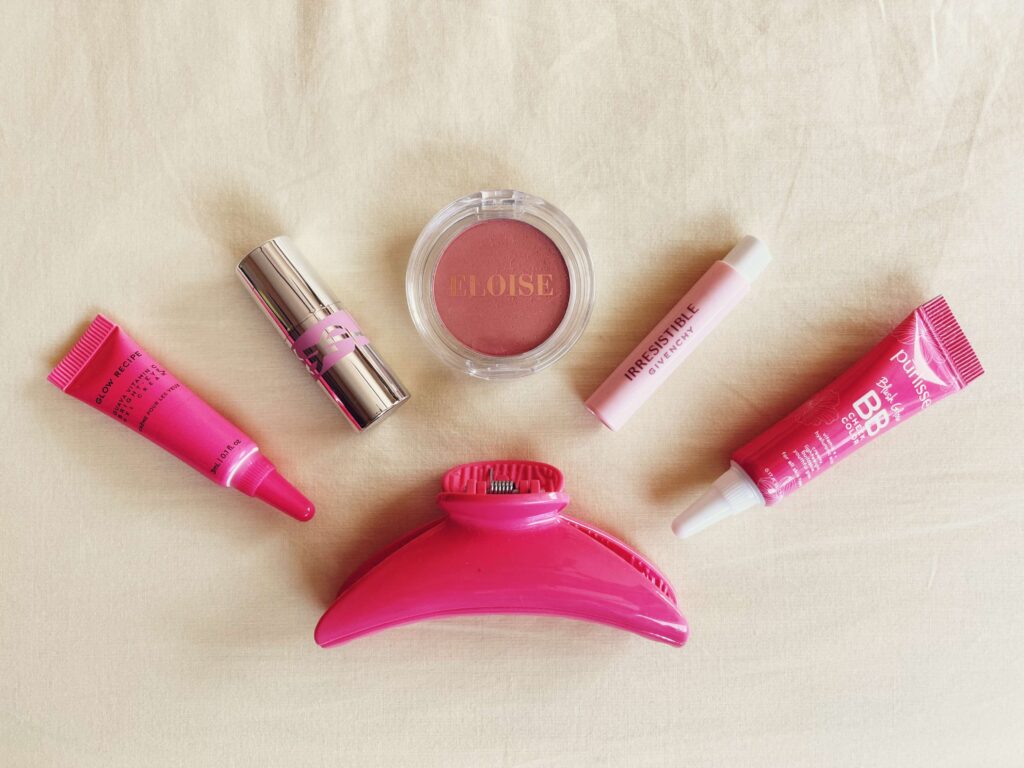 cosmetic samples are a great way to save space, Keep them on your international travel packing list